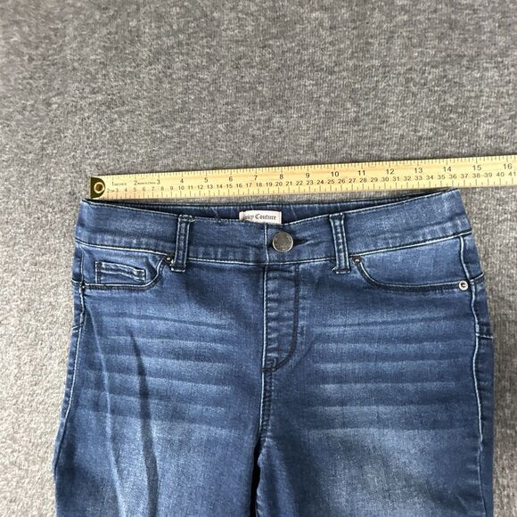 Juicy Couture Pull On Denim Leggings Womens Sz 6 28x29 Skinny Jeggings Mid Rise - Picture 7 of 11